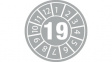 THATE LBLS 19 THIA25MM B-500 Date inspection label