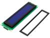 EA SER404-NLW, Дисплей: LCD; алфавитно-цифровой; STN Negative; 40x4; голубой; LED, Electronic Assembly