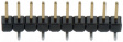 1-1241150-0 Plug connector, 10-pin SMD 1x10P