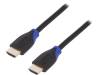 CH0064, Кабель; HDMI 2.0; вилка HDMI, с обеих сторон; 5м, LOGILINK