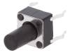 1301.9306, Микропереключатель TACT; SPST-NO; Положения:2; 0,05A/12ВDC; THT, Schurter