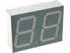 DA08-11GWA Дисплей: LED; 7-сегментный; 20мм; зеленый; 3-10,5мкд; анод; II.зн:2