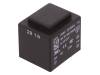 BV EI 305 2836 Трансформатор: залитый; 3ВА; 230ВAC; 8В; 375мА; Монтаж: PCB; 111г