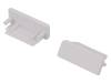 A2080001, Заглушка для профилей LED; белый; ABS; Назначение: SURFACE14, TOPMET
