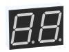 LDD080BUE-101A Дисплей: LED; 7-сегментный; 20,32мм; красный; 11,6мкд; анод; 0,8"