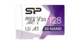 SP128GBSTXDU3V20AB Memory Card, 128GB, microSDXC, 100MB/s, 80MB/s