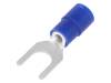 TMEV 2Y-5-BLU Вилочный; M5; O:5,3мм; 1,04?2,63мм2; обжим; на провод; луженые