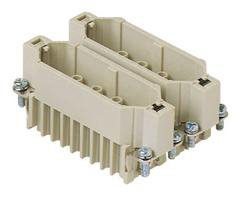 CDM 25 Z, CD, 50 poles + earth ( 2 x25 poles +earth), male insert, for male contacts 10A, ILME