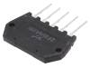 DF35NA100 Трехфазный диодный мост; Urmax: 1кВ; If: 35А; Ifsm: 400А; TSB-5; THT