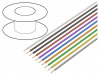 105-MIX, Провод; однопров; Cu; 1x0,20мм2; ПВХ; 60В; -10?85°C; 10 бобин х 10м, Donau