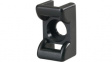 KR8G5 PA66HS BK 100 [100 шт] Screw fixing mount 25 mm x 14.5 mm Black
