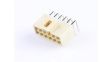 105314-2312 Nano-Fit 90° Header THT 2.50mm Dual Row 12 Circuits 0.76um Gold Plating Natural Glow-Wire Capable Tray