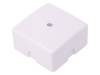 0236-00, Корпус: соединительная коробка; Х:60мм; Y:60мм; Z:30мм; накладной, ELEKTRO-PLAST NASIELSK