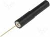 ADA35/NEEDLE0.6-SW, Измерительный щуп; 1А; 70В; черный; Диам.конца:0,6мм, Electro-PJP