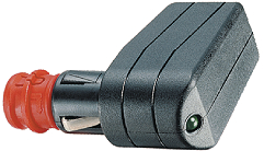 57730000, Automotive cable plug 90deg. with led male, Pro Car