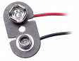 Battery connection 6LR61 Battery connection 9V