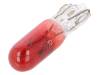 EB0310TB, Лампочка: автомобильная; W2x4.6d; красный; 12В; 1,2Вт; VISIONPRO, ELTA