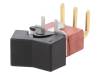 E101J1AQE2 ROCKER; SPST; Положения: 2; ON-ON; 7,5A/120ВAC; 7,5A/28ВDC; черный