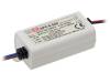 APC-8-250, Блок питания: импульсный; LED; 8Вт; 16?32ВDC; 250мА; 90?264ВAC, MEAN WELL