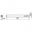 T0054320199 Soldering tip Chisel shaped 3.0 mm