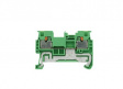 RND 205-01379 Terminal Block, Ground, Push-In, Green, 0.14 ... 1.5mm2