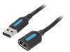 CBIBF Кабель; USB 2.0; гнездо USB A,вилка USB A; никелированные; 1м