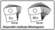 PH-723 [10 шт] Filter bags, 0.3 umm PU=10 ST