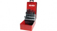 205213 HSS twist drill bit set, 25-part