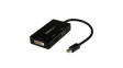 MDP2VGDVHD  Adapter, Mini DisplayPort Plug / HDMI Socket/VGA Socket/DVI-D Socket