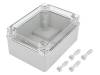 S-BOX 316-P Корпус: универсальный; Х:110мм; Y:150мм; Z:70мм; полистирен; серый