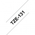 TZE-131 Label Tape 12 mm Black on Transparent 8 m