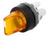 1SFA611201R1103 Переключатель: поворотный; 2; 22мм; желтый; Подсвет: MLB-1; IP66