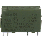 PA1A-24V, Реле: электромагнитное; SPST-NO; Uобмотки:24ВDC; 5A/250ВAC, Panasonic