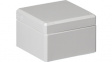 DPCP080806G Cubo D 80 x 82 x 56 мм, глухая стенка, серая крышка, PC, IP 66/67