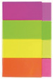 N45104 4x Page Markers, Multicoloured, Suitable for Writing