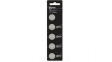 RND 305-00071 [5 шт] Lithium Button Cell Battery CR1620, Pack of 5 pieces