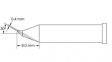 GT6-CN0004R Soldering Tip, GT6, Bent, Conical, 0.4 x 8mm