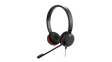 14401-21 Replacement Headset, Evolve 30 II, Stereo, On-Ear, 7kHz, Stereo Jack Plug 3.5 mm, Black