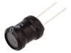 COIL0912-0.1 Дроссель: проволочный; THT; 100мкГн; 2А; 140мОм; ±10%; вертикальный