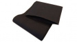 RND 465-01256 Closed Protective Sleeve, 25mm, Polyester, Black