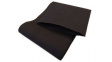 RND 465-01256 [50 м] Closed Protective Sleeve, 25mm, Polyester, Black, Reel of 50 meter