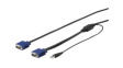 RKCONSUV10 KVM Adapter Cable VGA / USB, 3m