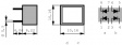 HLMP-2655 LED Light Bars red 10.16 x 10.16 mm