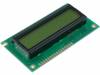 RC1602A-YHW-CSV, Дисплей: LCD; алфавитно-цифровой; STN Positive; 16x2; зеленый; LED, RAYSTAR OPTRONICS