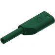 MST S WS 30 AU GRUN / GREEN Safety plug  diam.2mm Green 10A 1kV Gold-Plated