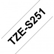 TZE-S251 Label Tape 24 mm Black on White 8 m