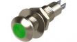 524-532-20 LED Indicator Green 8.1mm 6VDC 15mA