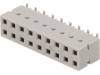 89898-309ALF Гнездо; провод-плата; "мама"; DUBOX; 2,54мм; PIN:18; SMT; позолота