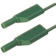 MLS WS 200/2.5 GRUEN / GREEN Safety test lead diam. 4 mm Green 200 cm 2.5 mm2 CAT II