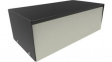 1454P Metal Instrument Case, Black / Grey, Steel, 1454
